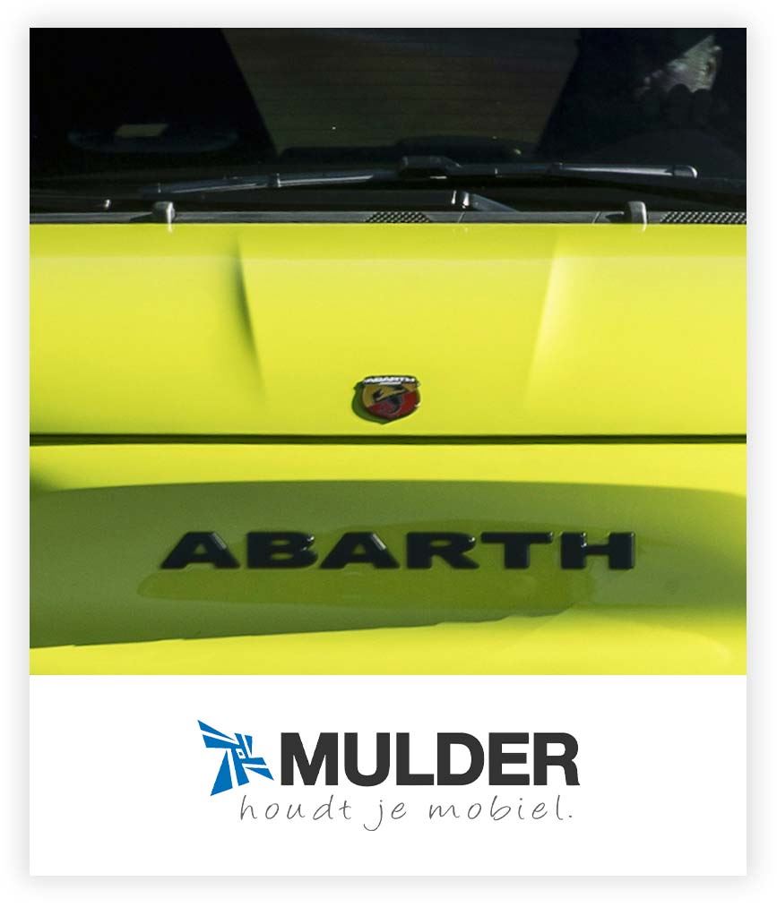 Mulder Abarth logo grille