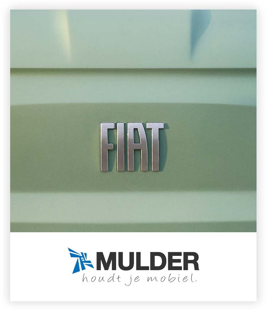 Mulder Fiat logo grille