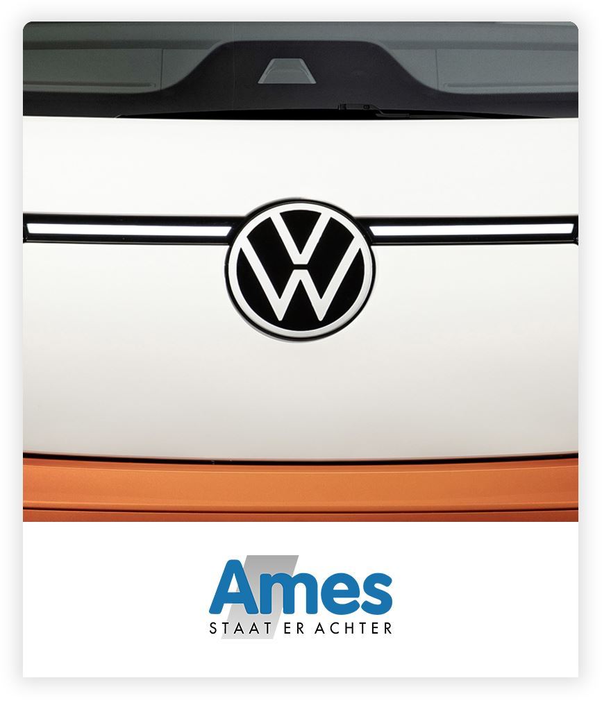 Ames Volkswagen logo grille
