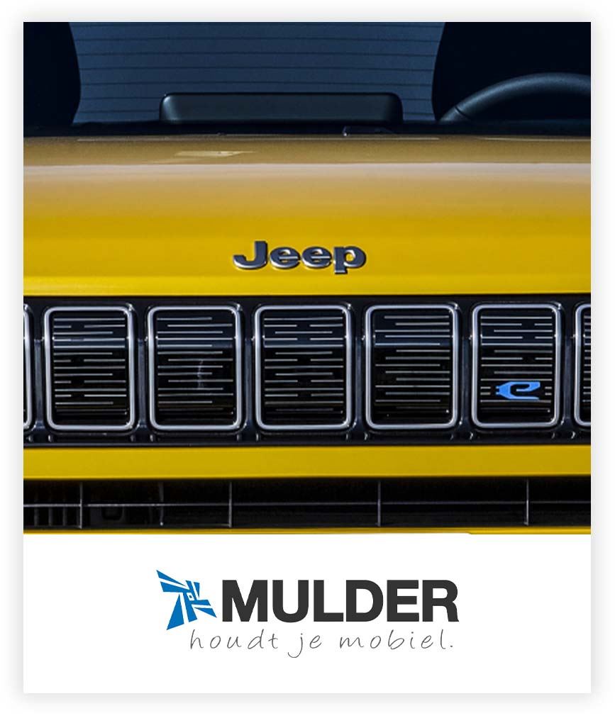 Mulder Jeep logo grille
