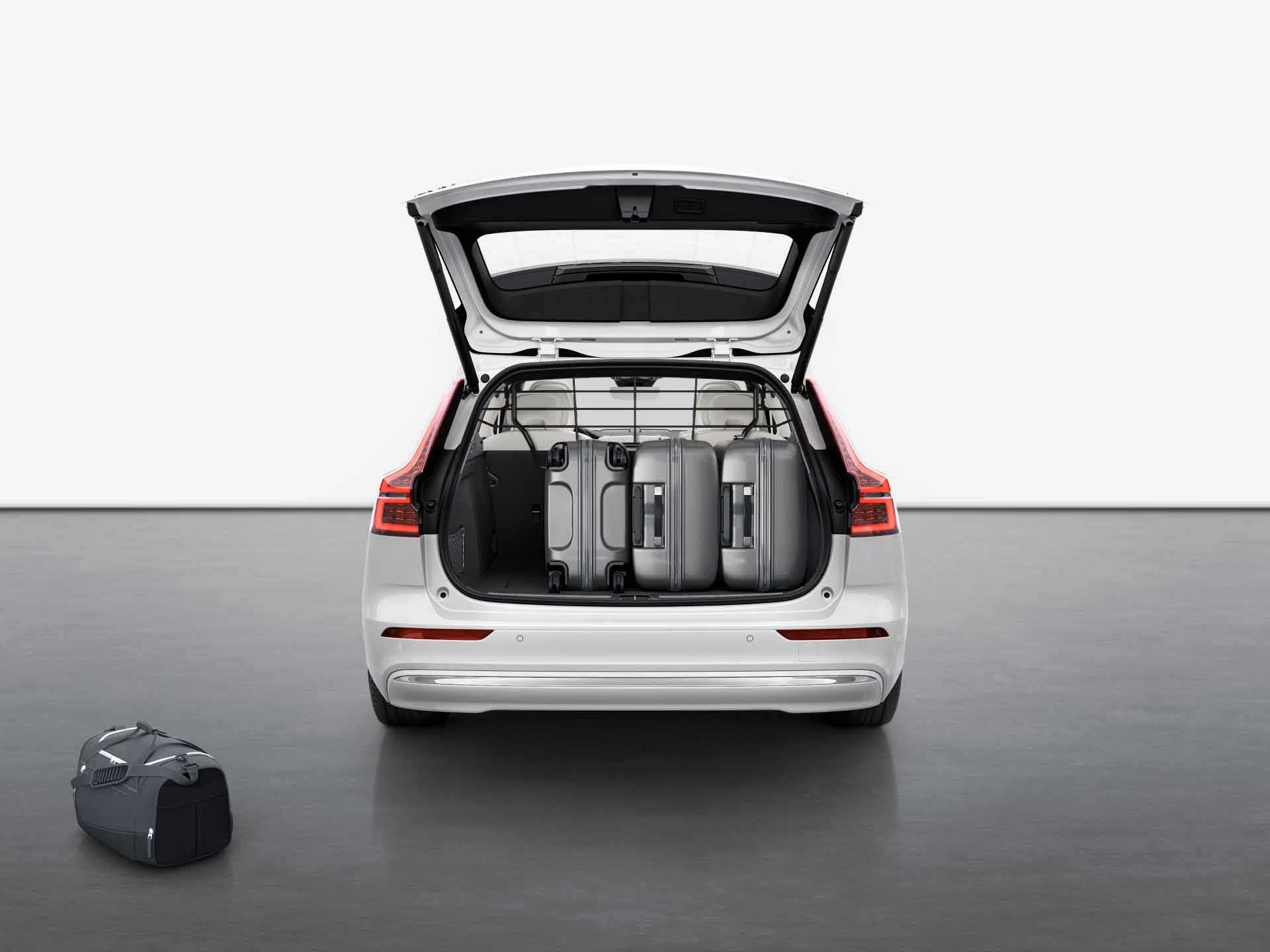 Volvo V60 Bagageruimte kofferbak koffers