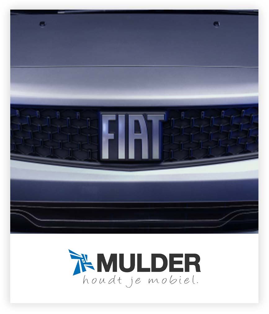 Mulder Fiat Professional logo grille