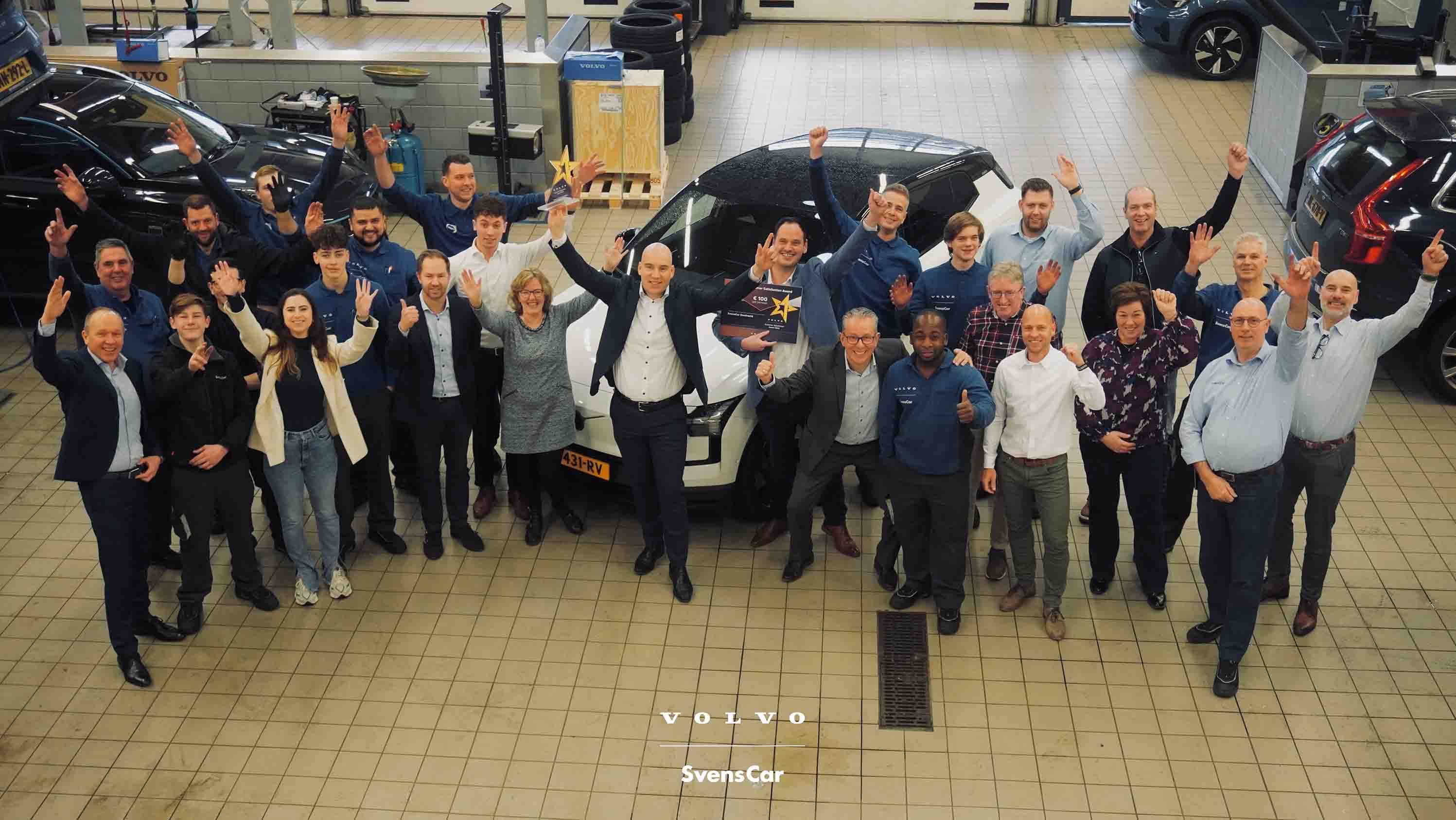 Volvo SvensCar Team Collega's